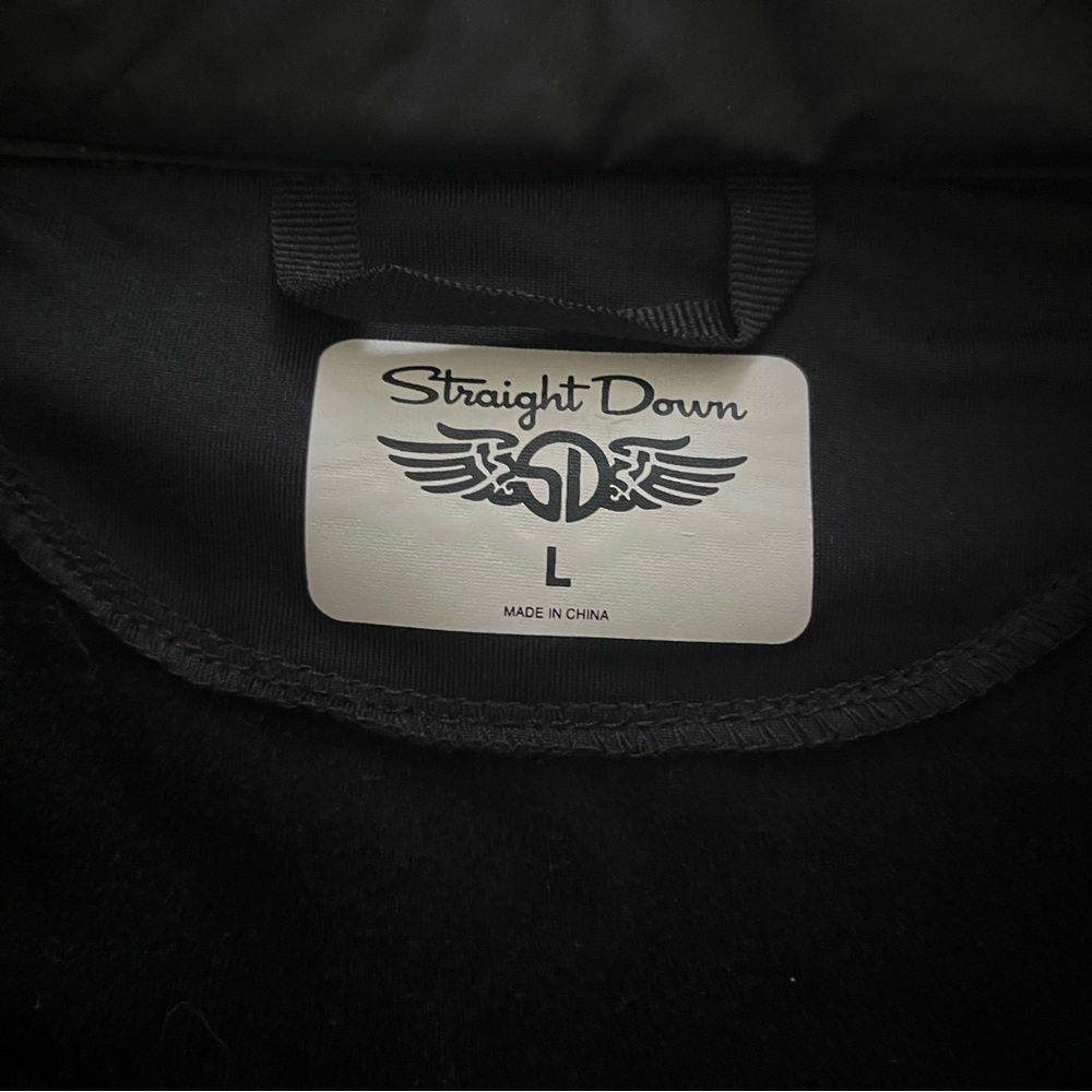 Women’s Black Cloth / Windbreaker Jacket - Picture 3 of 5